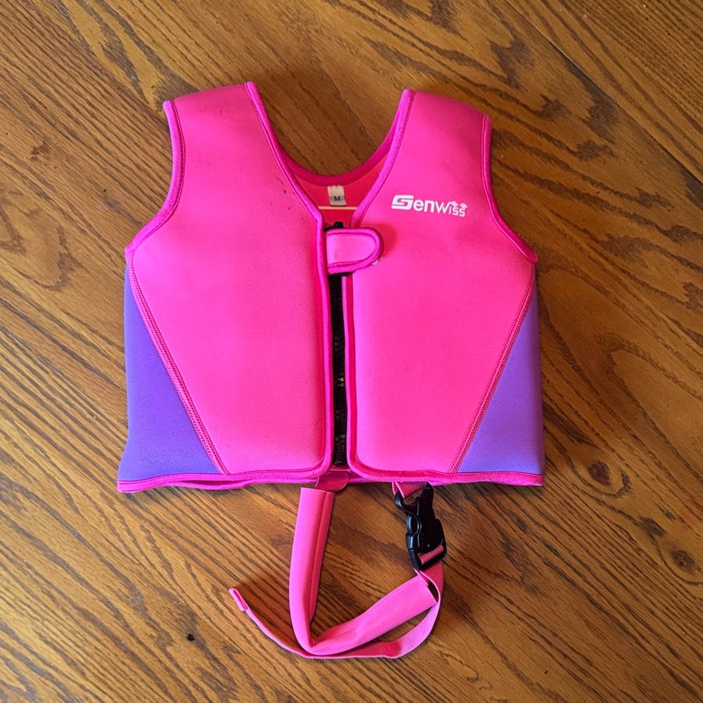 Kids Pink & Purple Swim Vest